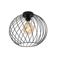 Deckenlampe Wohnzimmer Metall Schwarz Rund Ø40 Cm E27 Deckenlampe Esszimmer