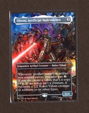 Ultron, Artificial Malevolence [Borderless] #344 Prices | Magic
