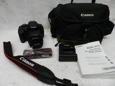 Canon EOS Rebel T5 Digital SLR Camera with EFS 18-55mm Lens W Battery  Charger