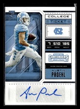 2018 Panini Contenders Draft Picks Austin Proehl College Ticket Autograph UX7951
