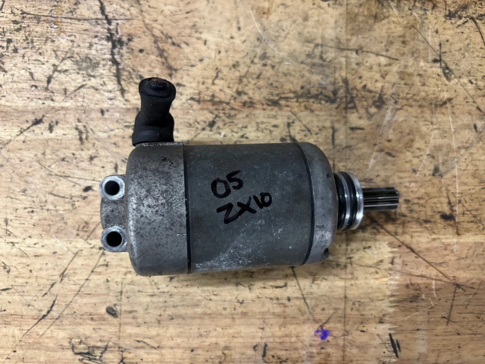 Kawasaki Ninja ZX1000 ZX10R 2005-2004 motor de arranque OEM Foto 2 de 3