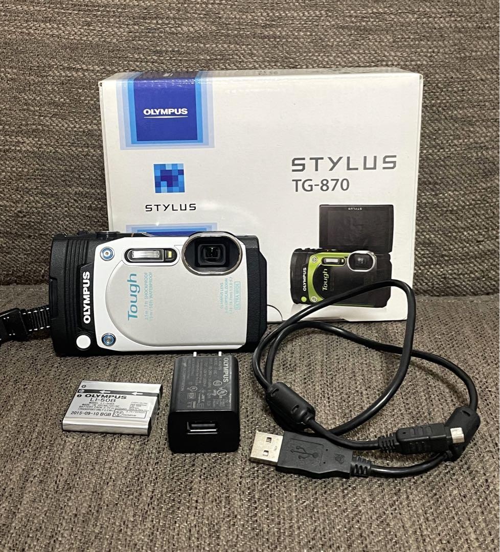 希少⭐︎OLYMPAS TG870 Amazon.com : OM SYSTEM OLYMPUS TG-870 Tough Waterproof