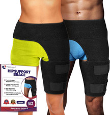 Hip Brace Thigh Compression Sleeve  Hip Sciatica Pain Relief Device Brace  Ham
