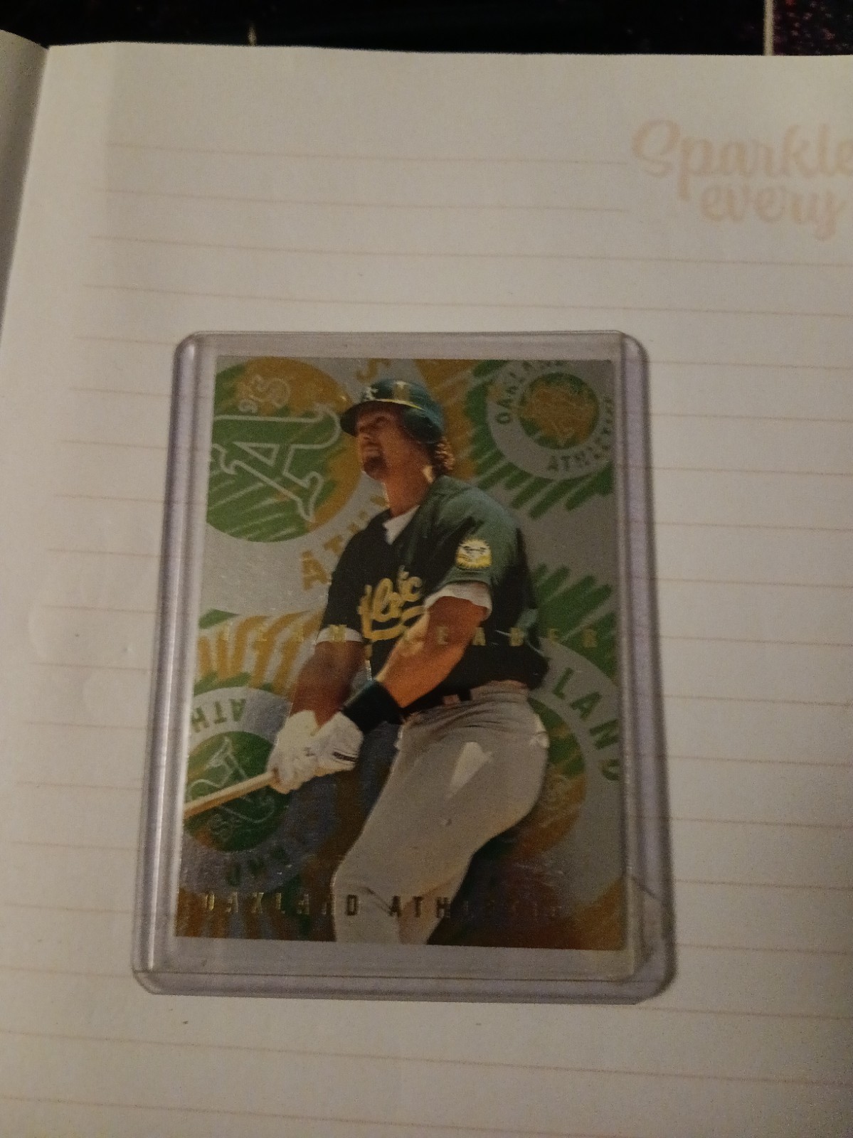 1996 Fleer - Team Leaders Mark McGwire #11