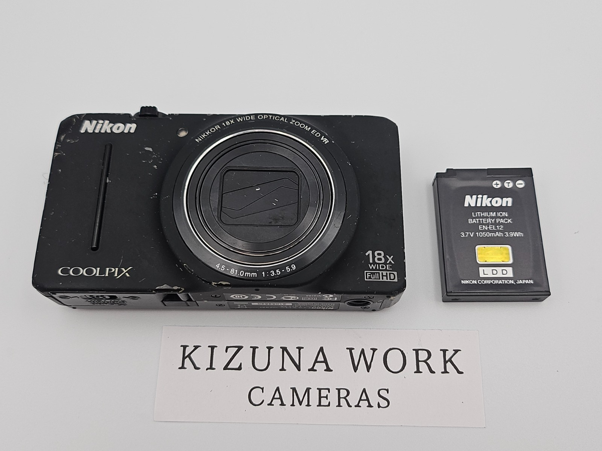 Nikon COOLPIX S9300 16.0MP Digital Camera - Black for sale