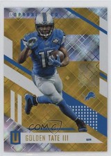 2017 Panini Unparalleled Yellow 73/199 Golden Tate III #128 11to