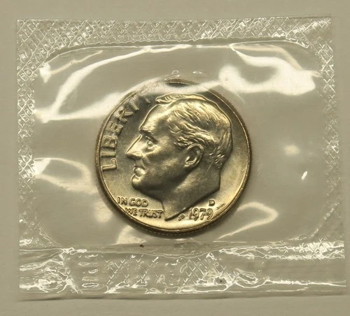 1979-D Roosevelt Dime — photo from the most recent tracked eBay sale