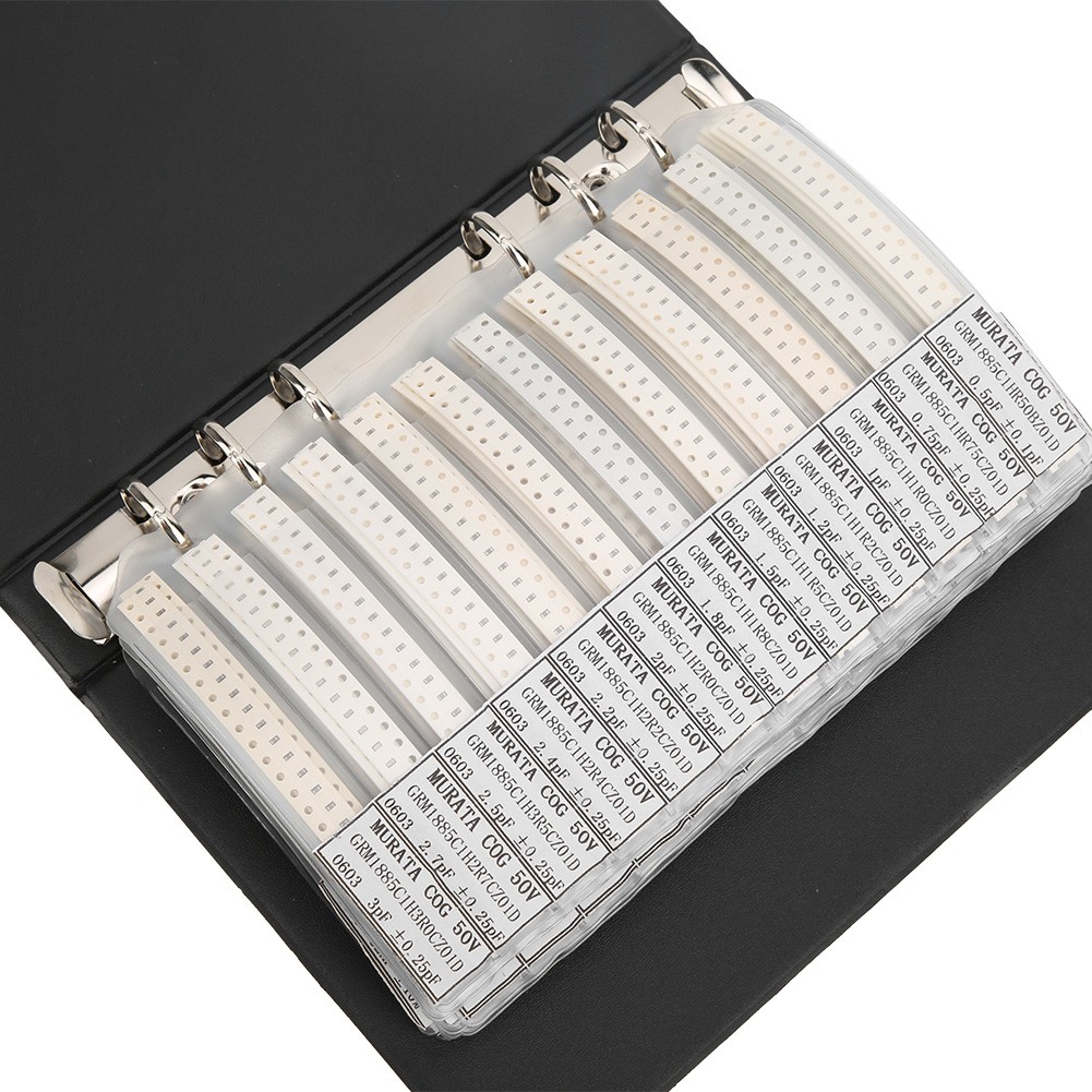 0603 Series 90 Values Capacitors Assortment Kit Electronic Components Sample