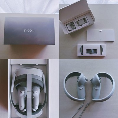 Pico 4 All-In-One Virtual Reality Headset 128GB Lightweight White Japan