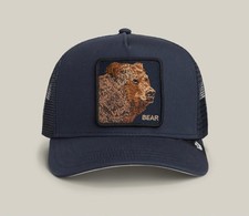 Goorin Bros BEAR TRUCKER Bear Trucker Hat. Mesh SnapBack NWT.