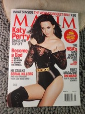 JANUARY 2011 MAXIM MAGAZINE ISSUE KATY PERRY EXCELLENT CONDITION~RARE FIND!