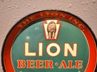 LION BEER - ALE Tray 12" Wilkes-Barre PA 1930's Rare! — photo 5