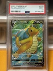 🐉Pokemon Dragonite V Full Art Holo 076/078 Pokemon GO PSA 9 Graded Mint🐉