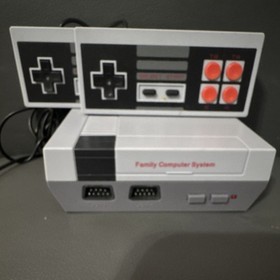 Family Computer System Home Console mini with Controllers, AV Cables and cord