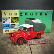 Lledo Vanguard Land Rover Series II, Midland Red Leamington, Boxed, 1/43