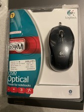 Logitech V100 USB Optical mouse Wired New Sealed