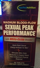 Sexual Peak Performance  40 Tabs By Applied Nutrition