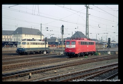 Dia BR 110 131 & 426 Elektrolokomotive 35mm ungerahmt U-HE5-2