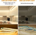 COB LED Strip Lights 100ft,3000K DC 24V Dimmable Warm White Flexible LED Rope — photo 2