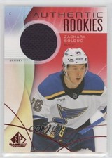 2024-25 SP Game Used Authentic Rookies Red Jersey Zachary Bolduc #255 Rookie RC