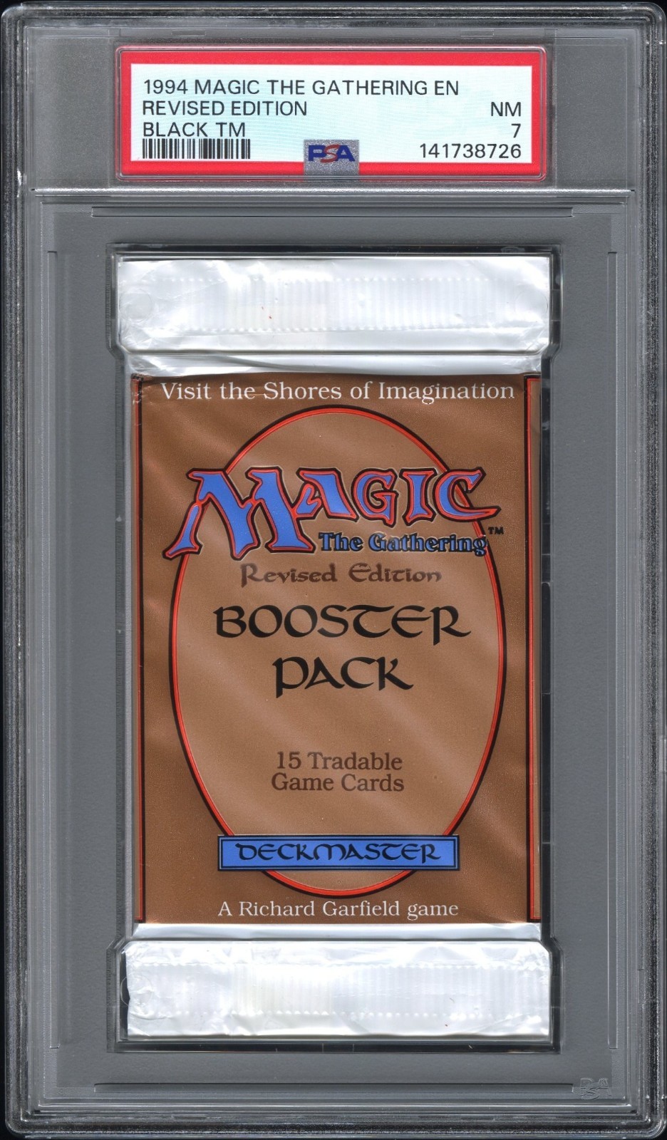 MTG Magic the Gathering 1993 Vintage Revised Graded Booster Pack PSA 7