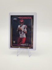 2024 Topps Chrome - Rookies Jayden Daniels #201 Refractor (RC)