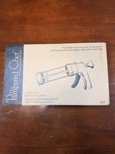 Pampered Chef Cookie Press Set 16 Discs Spritz Maker Vintage 1525