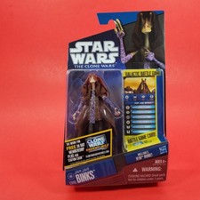 Star Wars 3.75  TCW The Clone Wars CW65 Jar Jar Binks Carded NEW