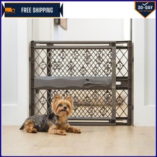 Convenient Pressure Mounted Dog Gate: Indoor Safety Solution for All Breeds