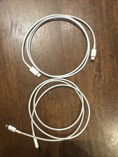 Lot of 2 - OEM Apple USB-C to Lightning Cable Charger Type C Cord iPhone