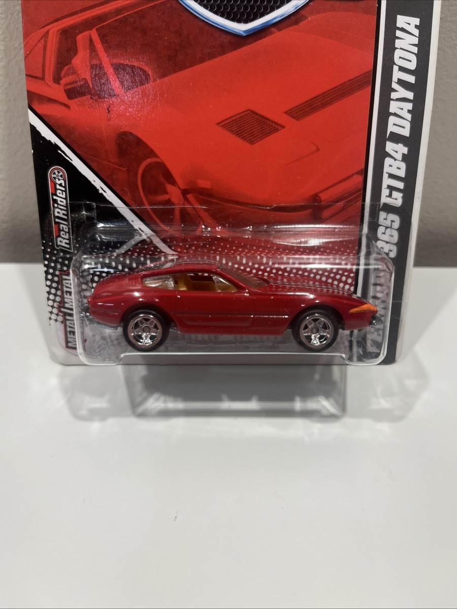 ホットウィール GARAGE フェラーリ365 GTB4 デイトナ Hot Wheels Garage Ferrari 365 GTB4 Daytona Blue Real Riders