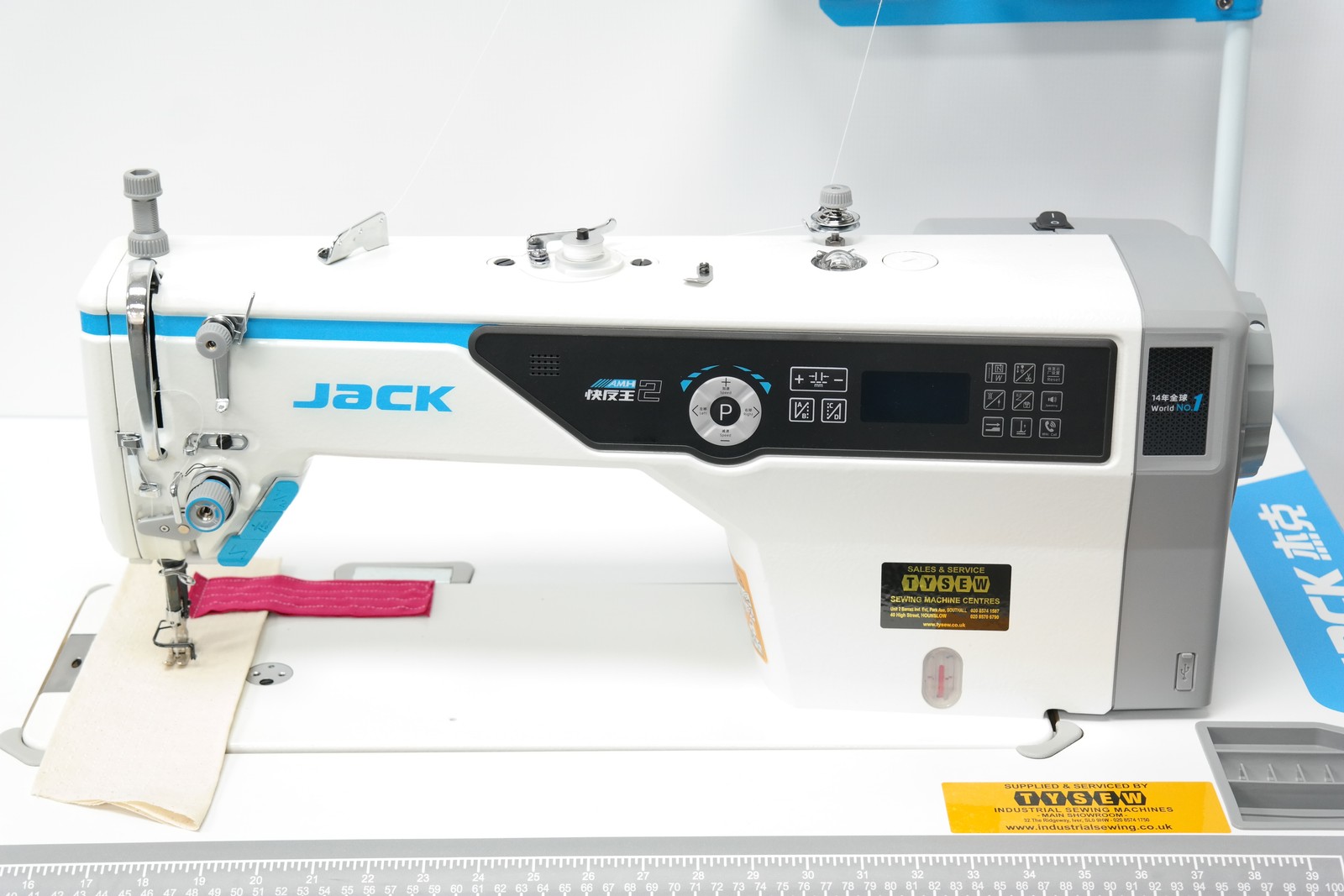 Jack A5E AMH Direct Drive Lockstitch Straight Stitch Industrial Sewing Machine