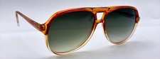 Vintage Flyer Brown Translucent Pilot Sunglasses W/ NEW LENSES