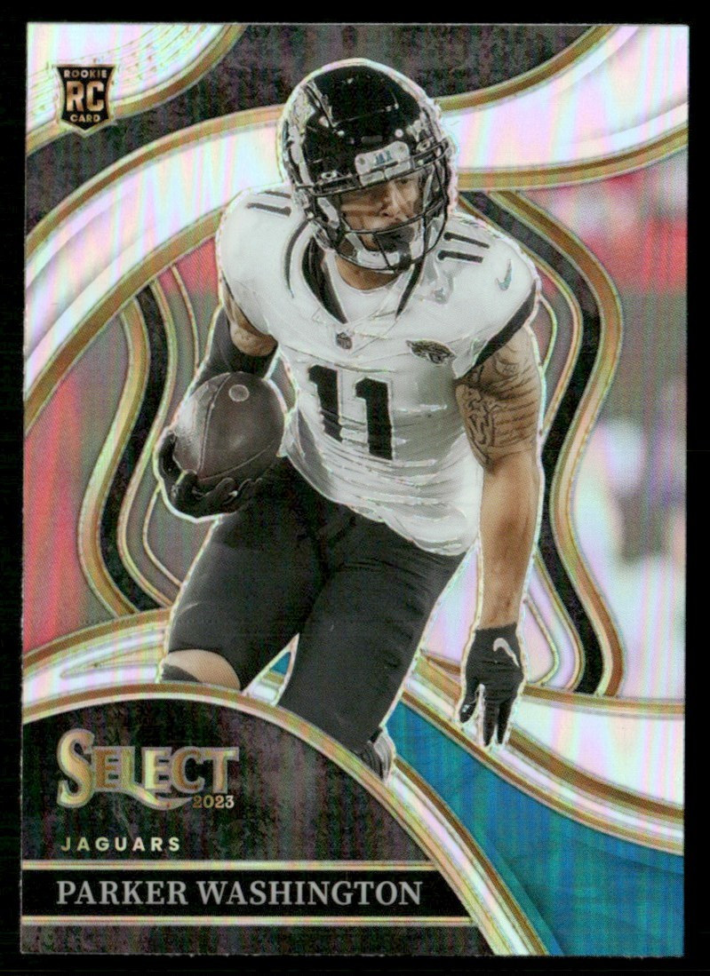 Parker Washington Panini Select #227 Silver