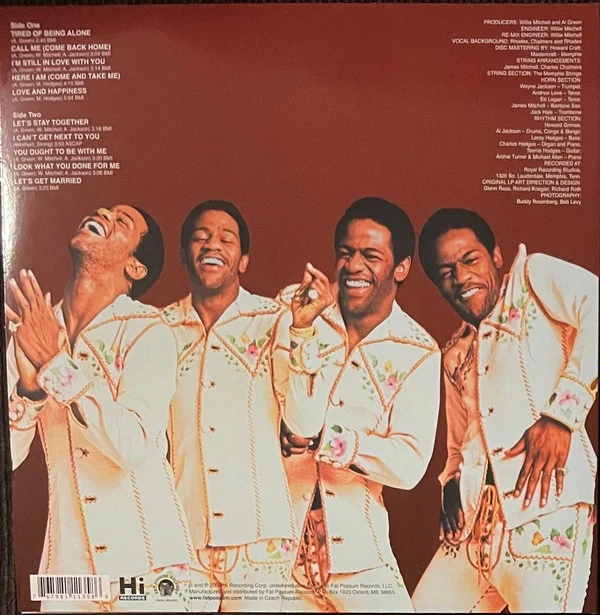 Al Green - Greatest Hits-2022 (M/[M) - "Vinyl Record" - Image 2 of 4