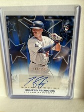 2025 Topps Hunter Feduccia RC Rookie AUTO Blue Baseball Stars 149/150 Dodgers