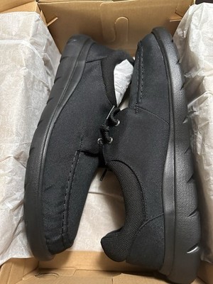 New In Box Sperry Men s Size 12 Capt Moc Seacycled Blackout Soft Sneakers