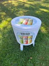 KAWAMA TEQUILA & SODA - BEER COOLER - TAILGATE BAR CART - RARE PROMO