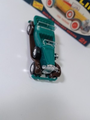 Lindberg Mini Lindy Plastic 1930 Packard # 21 Red 1:64 w