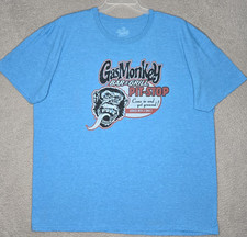 Gas Monkey Bar N' Grill Pit Stop Come In Get Greased T Shirt - Men's Adult 2XL