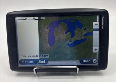 TomTom VIA 6'' Touch GPS  VIA1605 Navigator System Tested Working