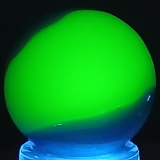 Vintage UV-Reactive Marble King Rainbow .62 Inches Near-Mint Condition