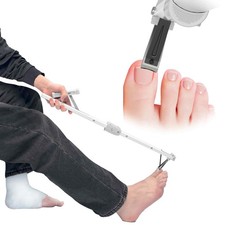 Long Handled Toenail Clippers Wide Jaw Opening, Free Bending, for Thick Nails