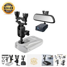 High-Quality Radar Detector Mount Compatible with Uniden Models   360  Rotation