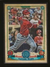 2019 Topps Gypsy Queen Taylor Ward Los Angeles Angels RC (#139) B