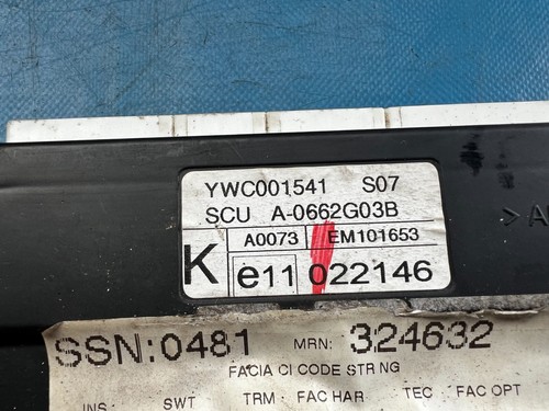 Rover 25/45/Streetwise & MG ZR/ZS 3 Button ECU/Fob Kit (YWC001541 & MSB101151) - Picture 3 of 4