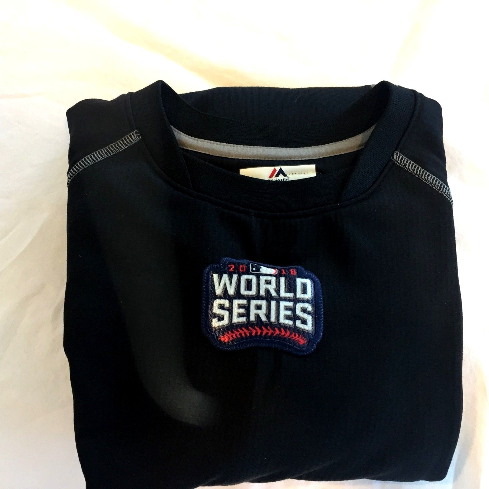 2016 WORLD SERIES Baseball Pullover Jacket Size M… - image 10
