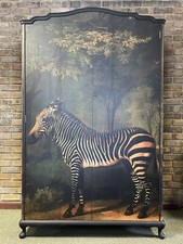 Vintage Wardrobe with Zebra Print