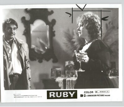 Actors STUART WHITMAN, PIPER LAURIE in Horror Film