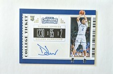DaQuan Jeffries 2019-20 Contenders Draft Picks #109 Rookie Auto Tulsa Autograph